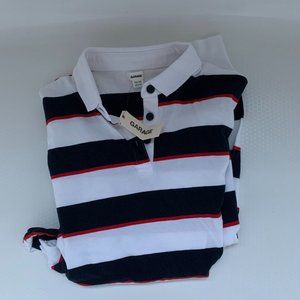 Cropped Collared Long Sleeve Shirt